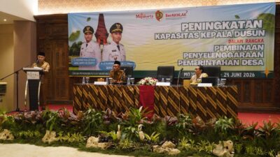 Bupati Mojokerto Ingatkan Kepala Dusun Cermat Kawal Usulan Pembangunan dan Data Bansos
