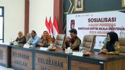 Pemkot Mojokerto Bangun 65 Jamban Sehat untuk Keluarga MBR Lewat Program BSSI