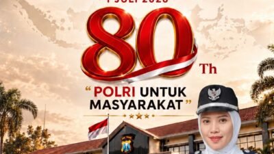 Kepala Desa Bicak, Trowulan, Mojokerto Mengucapkan Selamat Hari Bhayangkara ke-80 Tahun