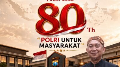Kepala Desa Terusan, Gedeg, Mojokerto Mengucapkan Selamat Hari Bhayangkara ke-80 Tahun