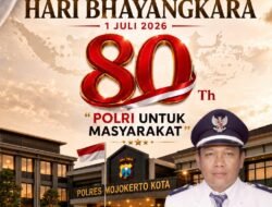 Kepala Desa Kupang, Jetis, Mojokerto Mengucapkan Selamat Hari Bhayangkara ke-80 Tahun