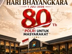Kepala Desa Kalipuro, Pungging, Mojokerto Selamat Hari Bhayangkara ke-80 Tahun