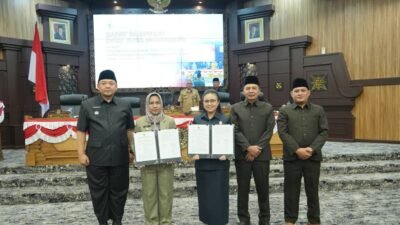 Pemkot-DPRD Mojokerto Sepakati Raperda Pertanggungjawaban APBD 2025, Tahap Selanjutnya Evaluasi Gubernur