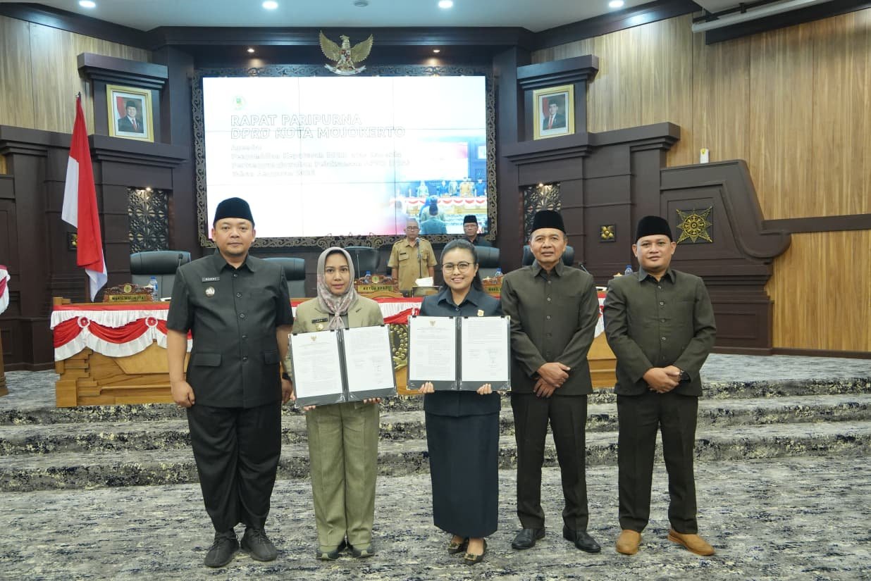 Pemkot-DPRD Mojokerto Sepakati Raperda Pertanggungjawaban APBD 2025, Tahap Selanjutnya Evaluasi Gubernur