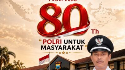 Kepala Desa Rejosari, Jatirejo, Mojokerto Mengucapkan Selamat Hari Bhayangkara ke-80 Tahun