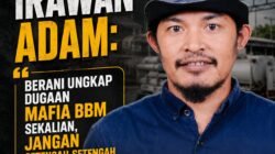 Buat fotonya estetik dan berikan tulisan yang estetik Warga Soroti Irawan Adam: Berani Ungkap Dugaan Mafia BBM Sekalian, Jangan Setengah-Setengah