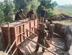 Gotong Royong TNI-Warga Kebut Jembatan Garuda! Abutmen Jadi Kunci, Target Selesai Makin Dekat