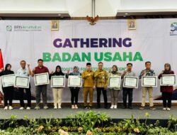 Gus Barra Apresiasi 1.068 Badan Usaha Taat JKN, Indeks Kepuasan BPJS Mojokerto Naik