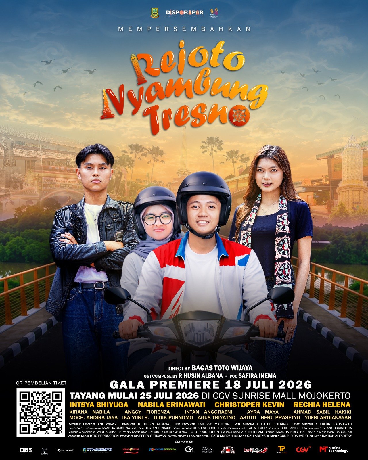Anak Mojokerto Bikin Film Sendiri dan Tayang di CGV": Ning Ita Ajak Warga Nonton Bareng 25 Juli