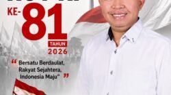 Pimpinan Perum BULOG Kantor Cabang Mojokerto, Muhammad Husin, S.H., M.H. Mengucapkan Selamat HUT RI ke-81 Tahun 2026