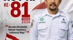 Direktur Perumdam Mojopahit Mojokerto, Fayakun Hidayat, S.H. Mengucapkan HUT RI ke-81 Tahun 2026