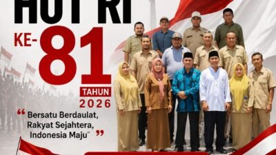 Pemerintah Desa Kedunggede, Dlanggu, Mojokerto Mengucapkan Selamat HUT RI ke-81 Tahun 2026