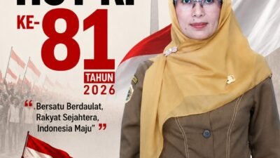 Kepala SMPN 1 Dlanggu Kabupaten Mojokerto Mengucapkan Selamat HUT RI ke-81 Tahun 2026