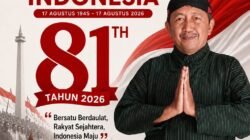 Kepala SMPN 1 Pungging Kabupaten Mojokerto Mengucapkan Selamat HUT RI ke-81 Tahun 2026
