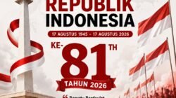 Kepala Desa Puloniti, Bangsal, Mojokerto Mengucapkan Selamat HUT RI ke-81 Tahun 2026