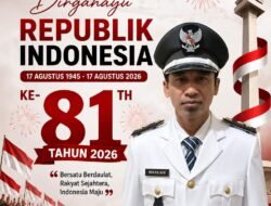 Kepala Desa Kuripansari, Pacet, Mojokerto Mengucapkan Selamat HUT RI ke-81 Tahun 2026