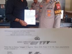 Diduga Larang Wartawan Meliput Mediasi Sengketa Lahan, Camat Obi Dilaporkan ke Polres Halsel