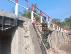 Progres Capai 92 Persen, Pembangunan Jembatan Perintis Garuda Desa Jambuwok Terus Dikebut