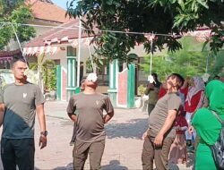 Semarak HUT ke-81 RI, Koramil 0815/19 Magersari Gelar Lomba Tradisional Penuh Keceriaan