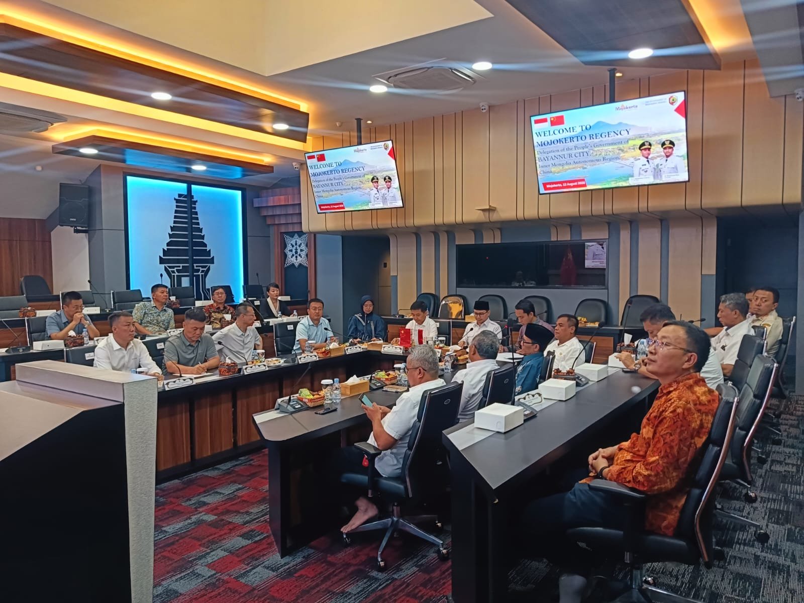 Delegasi Bayannur Kunjungi Mojokerto, Bupati Mojokerto: Semoga Jatuh Hati dan Menanam Modal di Mojokerto