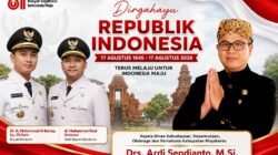 Kepala Dinas Kebudayaan, Kepemudaan, Olahraga dan Pariwisata Kabupaten Mojokerto Mengucapkan Dirgahayu RI ke-81 Tahun