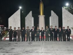 Di Tengah Hening TMP Gajah Mada, Dandim 0815 Mojokerto Pimpin Renungan Suci untuk Para Pahlawan