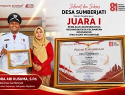 Alhamdulillah Juara 1, Ini Resep Kepala Desa Sumberjati Bikin Keuangan Desa Transparan Hingga Diakui se-Kecamatan Mojoanyar