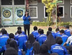 Tingkatkan Kebugaran dan Tertib Administrasi, Lapas Kelas I Bandar Lampung Gelar Binjas dan Sosialisasi SRIKANDI