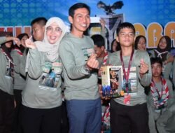 Bupati Fadhil Arief Datangi Langsung Peserta Jambore Nasional XII di Cibubur