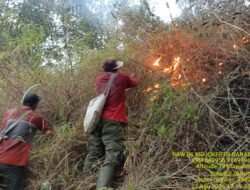 Tiga Titik Tahura Gondang Terbakar! TNI dan Tim Gabungan Kejar Api di Tengah Medan Terjal Jelang Tengah Malam