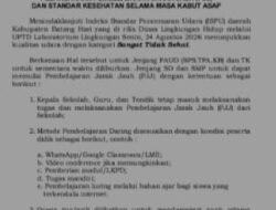 Dampak Kabut Asap, Pemkab Batang Hari Keluarkan Surat Edaran Siswa Belajar dari Rumah