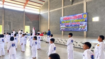 168 Karateka Mojokerto Digembleng di Gashuku, 60 Atlet Diproyeksikan ke UNESA Cup