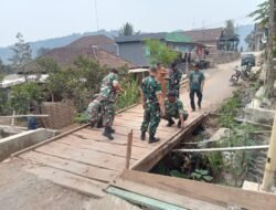 Tinjau 10 Titik, Kodim 0815 Bidik Jembatan Baru di Sungai Blentreng Ngembat Demi Lancarkan Hasil Tani Warga