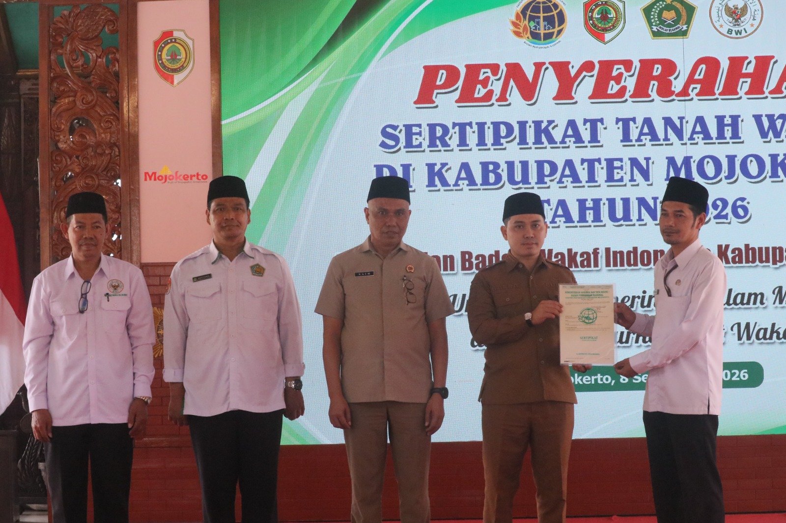 Bupati Mojokerto Gus Barra: Wakaf Harus Aman Secara Hukum, Bukan Cuma Niat Baik
