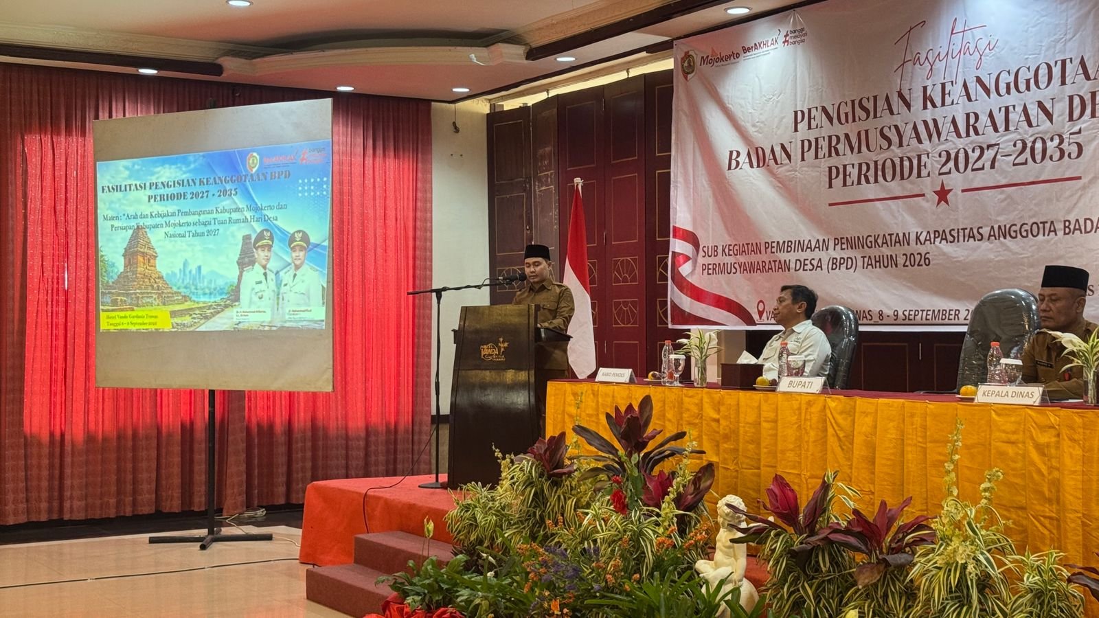 "BPD Harus Jadi Mitra Kritis, Bukan Stempel" Pesan Gus Barra ke 616 Calon Anggota di Trawas