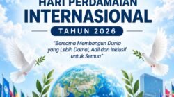 Muhammad Habibi, S. H., M.Kn. Mengucapkan Selamat Hari Perdamaian Internasional Tahun 2026