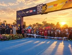 1.012 Pelari Padati Taman Bahari, Dinkes PPKB Kota Mojokerto Sukses Gelar Run for Your Life Diikuti 45 Kab/Kota