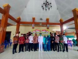 Totok Handoko Resmi Dilantik menjadi Kepala Desa Wunut