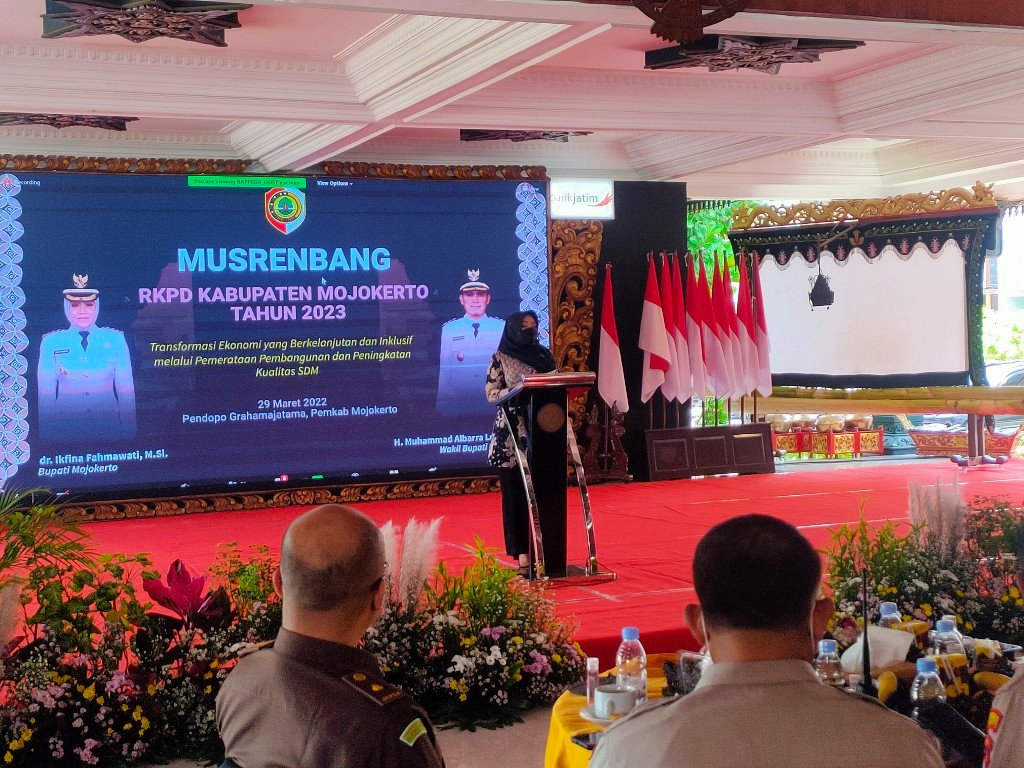 Musrenbang RKPD Kabupaten Mojokerto 2023 Resmi Digelar, Ini 7 Prioritas Pembangunannya