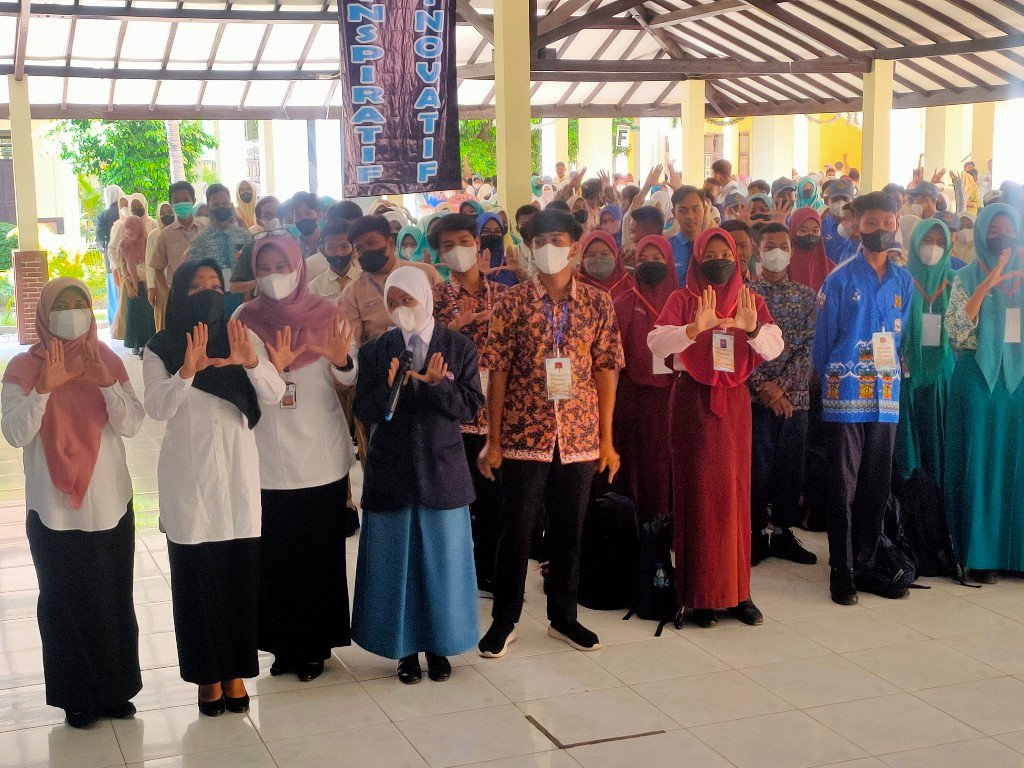 MPLS SMAN 1 Mojosari, Bupati Mojokerto Beri Inspirasi Siswa SMAN 1 Mojosari