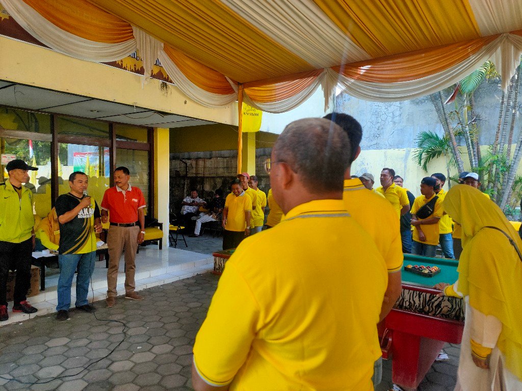 Golkar Gelar Pertandingan Biliard, Ketua KONI Kabupaten Mojokerto Beri Apresiasi