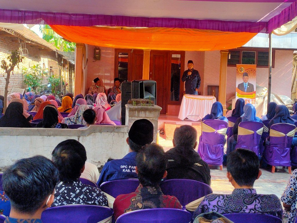 Reses di Desa Panggih Mojokerto, Abah Sholeh NasDem Berikan Pokir Pembangunan Musala