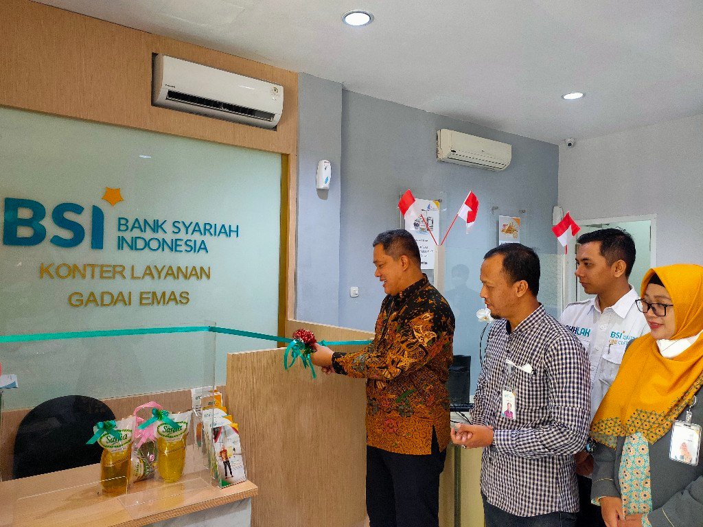 Percepat Ekonomi Masyarakat, BSI Cabang Mojokerto Mojosari Buka Konter Layanan Gadai
