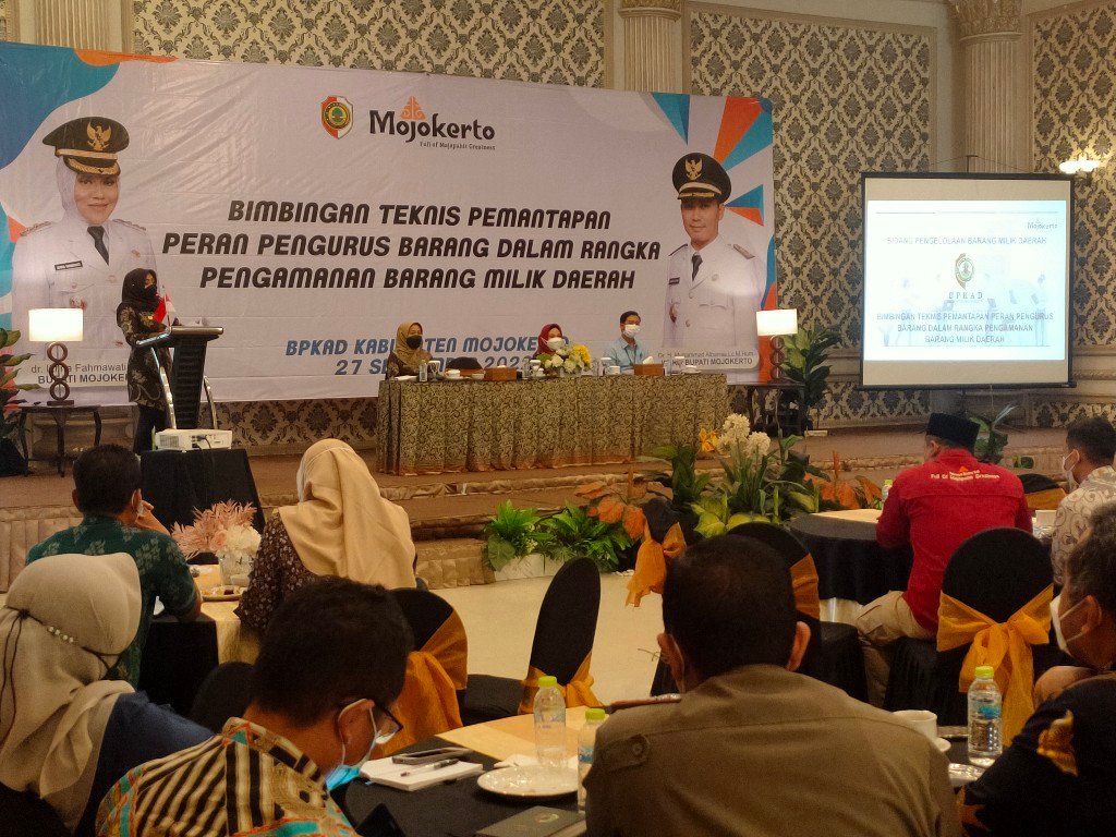 BPKAD Kabupaten Mojokerto Adakan Bimtek Pemantapan Peran Pengurus Barang
