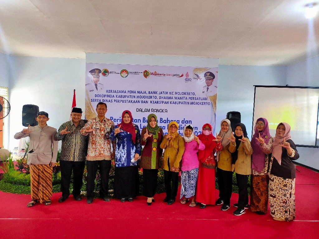 Peringatan Bulan Bahasa di Kabupaten Mojokerto