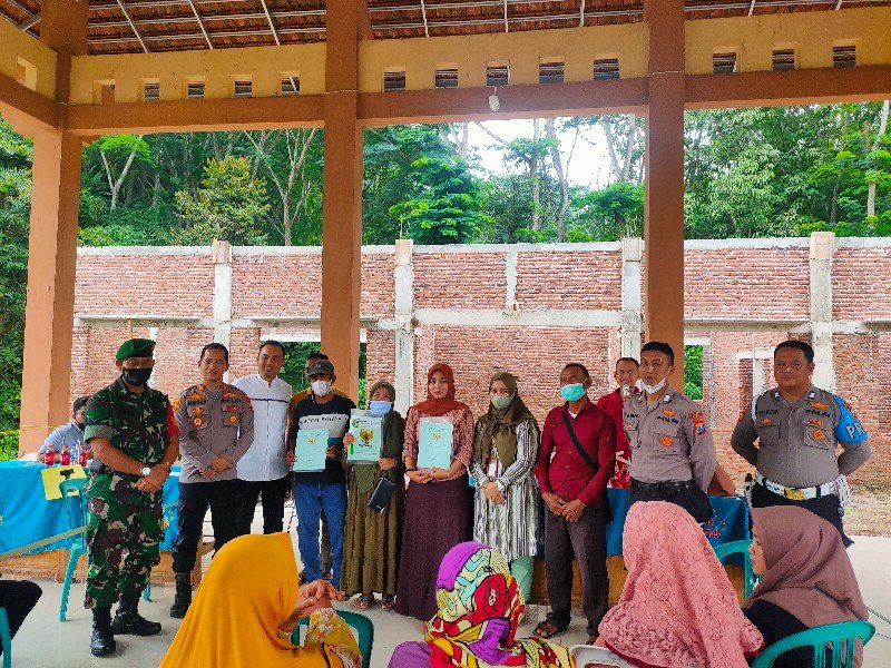 310 Sertifikat PTSL Desa Sumberjati Sudah Dibagikan