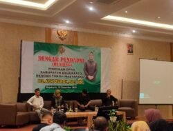 Hearing dengan Tokoh Masyarakat, Ayni Zuroh Bahas Galian Mojokerto Hingga ADD Mojokerto