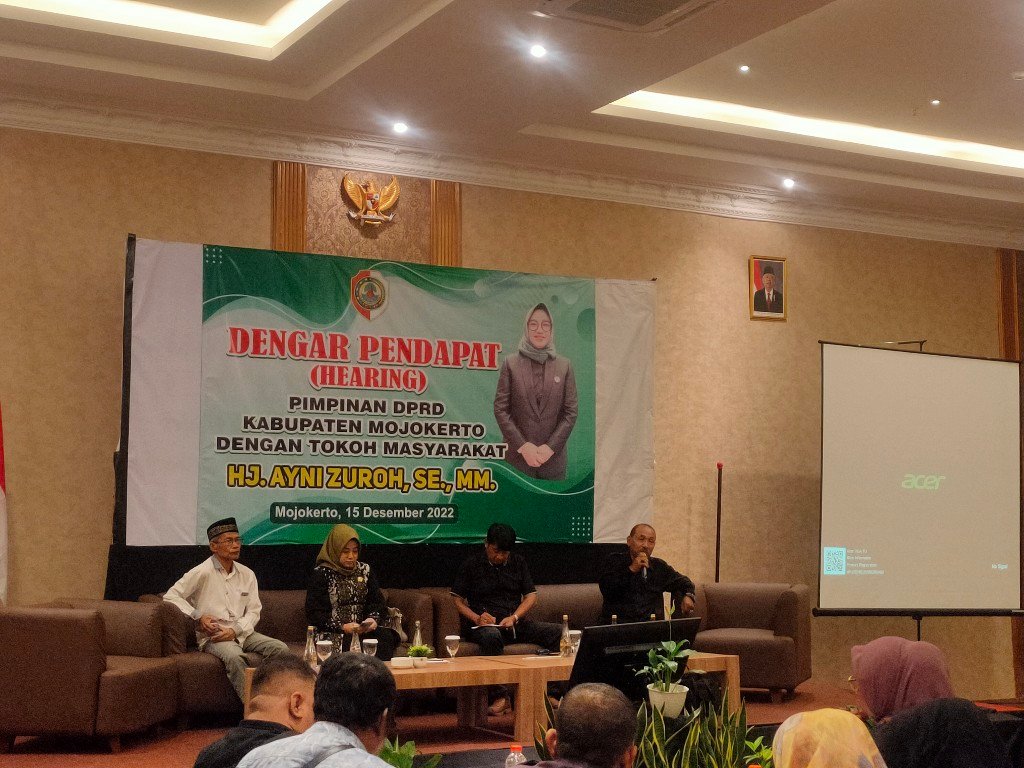 Hearing dengan Tokoh Masyarakat, Ayni Zuroh Bahas Galian Mojokerto Hingga ADD Mojokerto
