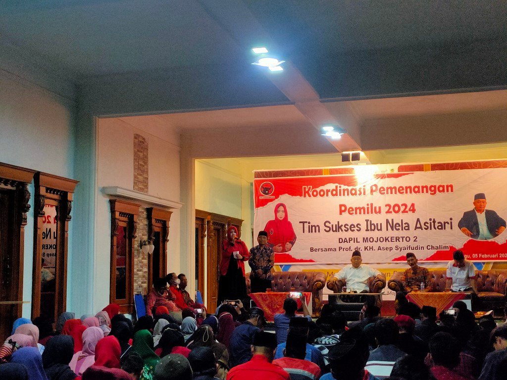 Bacaleg Nela Asitari Koordinasi Pemenangan Bersama Kiai Asep