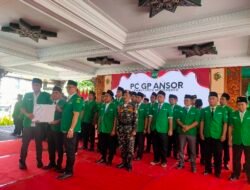 Semarak Pelantikan PC GP Ansor Kabupaten Mojokerto